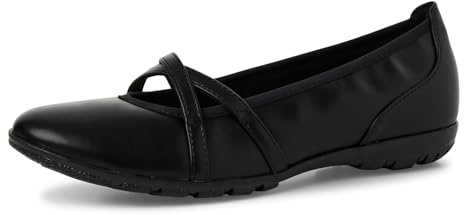 Marco Tozzi Damen Ballerinas mit Riemen Elegant