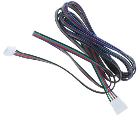 BUGUUYO Stepper Motor Kabel Verlängerung Schrittmotor Verlängerungskabel Drucker Extruder Motor Stabile Kupferleitung Leicht Und Langlebig Kompatibel Mit Druckerzubehör