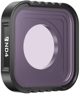Freewell ND4 Filter Kompatibel mit Hero13, Hero12, Hero11, Hero11 Black Mini, Hero10, Hero9 Black - Reduziert die Lichteinwirkung für mehr Klarheit