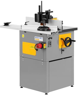 MSW Banco fresa 1.500 W 400 V Banco fresatrice Fresatrice per legno Fresatrice da banco per legno