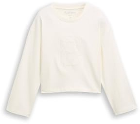 TOM TAILOR Mädchen 1047370 Kinder Cropped Langarmshirt