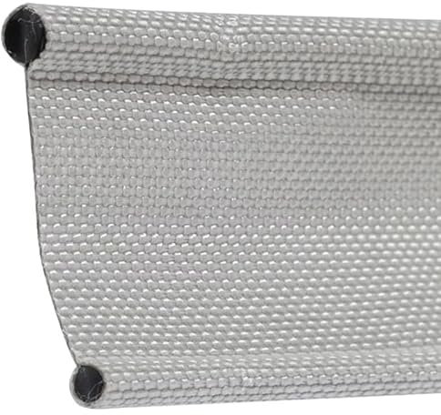 Riel de toldo de 3 metros de 6 mm y 4 mm con doble abalorio Ka-dor Drive Away para adaptarse a la figura de 8 canales para cámper, furgoneta, autocaravana, caravana