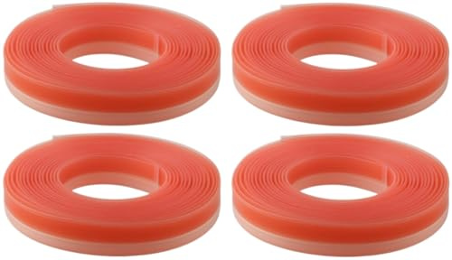 Daaxing 3 Meter Guide Rail Splinter Guard Strip,495209 Track Saw Guide Rails Splinter Guard Splinterguard Fits for Most Guide Rails SP5000,Achieve for Splinter Cutting (4PCS)