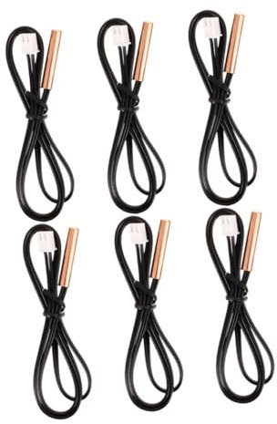 KICHOUSE 6 Sensores De Temperatura para Aire Acondicionado Sensor De Temperatura del Gabinete Sensor De Temperatura Sensor De Aire Acondicionado Sensor De Temperatura del Aire