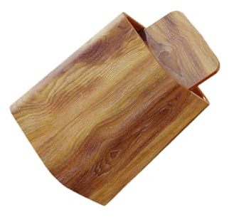 rongweiwang Cette Poubelle Vintage s'intègre Facilement à pour Tous Les intérieurs. Fabriquée en Bois Imitation Bois, pour Elle est Polyvalente et s'harmonise avec pour Tous Les Styles rétro.