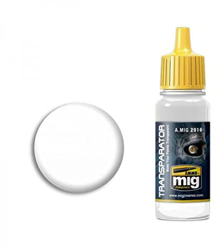 AMMO MIG-2016 Hilfs-Transparator, Acryl, 17 ml, Mehrfarbig
