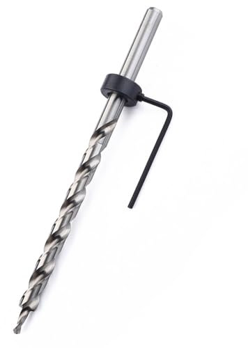 9mm HSS Step Drill Bit with Pocket Hole and Depth Stop Collar for Pocket Hole Master System