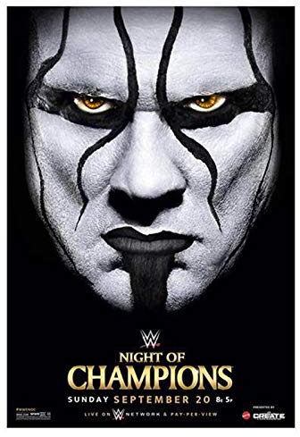 Wandposter WWE: Night of Champions 2015, 42 x 59,5 cm