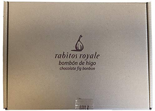Rabitos Royale Caja Extra Grande Bombones de Higo Relleno de Trufa y Licor con Chocolate Gran Formato 4 kg