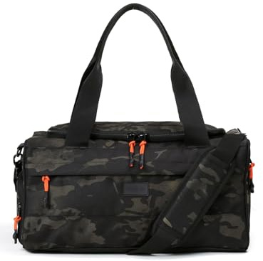 Vooray 22L Boost Duffle Bag – Small Gym Bag for Men and Women, Lightweight Travel Duffel with Shoe Compartment, Durable Sports Tote for Fitness, Training, Overnight Use, and Weekend Trips
