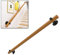 GJIF Corrimano per Scale in Pino, Corrimano - Kit Completo, Ringhiere/Corrimano per Scale in Legno Massello Tondo(Size:30 Centimetri)