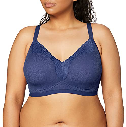 Triumph Damen Fit Smart P01 EX Schalen BH, Undurchsichtige, Deep Cobalt, 01