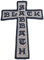 Black Sabbath Patch Cross Band Logo Official One Size