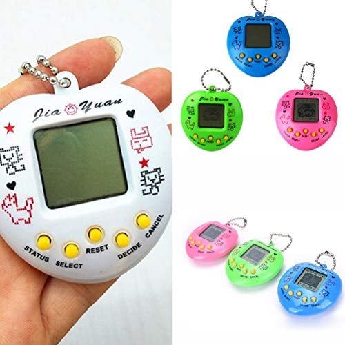 BUNRUN Giocattoli elettronici Adorabili per Animali Domestici, Giocattolo virtuale per Animali Domestici Cyber Divertente Macchina da Gioco Digitale virtuale Regalo di Compleanno per Bambini