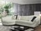 Ecksofa Leder 5-Sitzer CAIPI - Büffelleder - Elfenbein - Ecke Links
