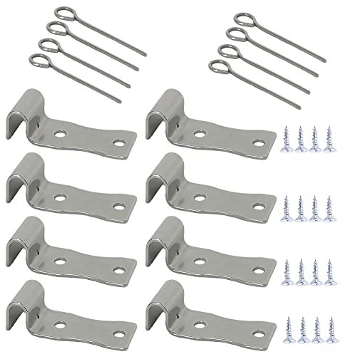 BOLWHAO 8-teiliges Sofa-Zickzack-Feder-Reparatur-Set, Sofa-Schoner, Sofa, Zickzack-Feder-Reparatur-Halterungen für Möbel, Stuhl, Couch, Sofa, Polster, Feder-Ersatz-Reparatur