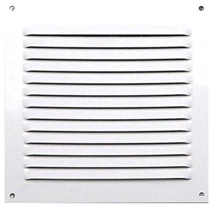 OISE ART STORE Trade Shop - Griglia Aerazione di Ventilazione Piatto 15x15cm in Metallo per Aspirazione Aria