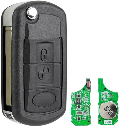 Porte-clés 433 MHz 3 boutons pour Range Rover Sport pour Land Rover Discovery 3 Freelander 2 Key Fob pour Rover 75 Key ID46Chip HU101 Blade