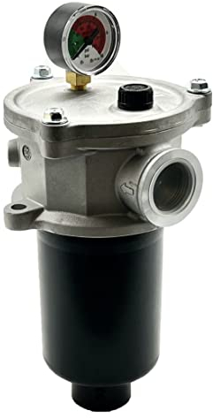 FRT Series Tank Top Rücklauffilter G/Fiber 4 Loch (1,1/2 Zoll BSP / 25 Mikron / 540 L/min)