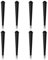 BCBF 8 Pezzi Porta Joint，Joint - Custodia Antiodore, Custodia per Il Trasporto,130Mm King Size Cone Holder Air Tight Hard Plastic Tube Smoking Rolling Cig Joint Tube,Tubo A Prova di Odore(Nero)