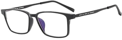 Suertree Lesebrille Herren Blaulichtfilter Brille TR90 Augenoptik Anti-Blau Sehhilfe Geschäftsstil Klassisch Lesehilfe for Männer 0.0X