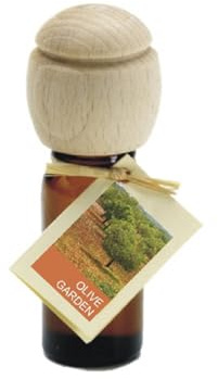 Piccolino Duftöl – Handgefertigt mit Buchenholzverschluss | Ätherische Öle Olive Garden 10 ml