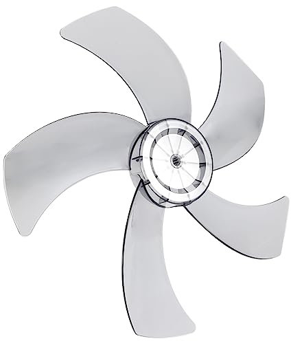 UKCOCO elektrische Lüfterflügel oszillierende Ventilatorblätter Tischlüfter ersatzteile Ersatzteil Schreibtisch Deckenventilator Elektrolüfter Klinge Zubehör Plastik