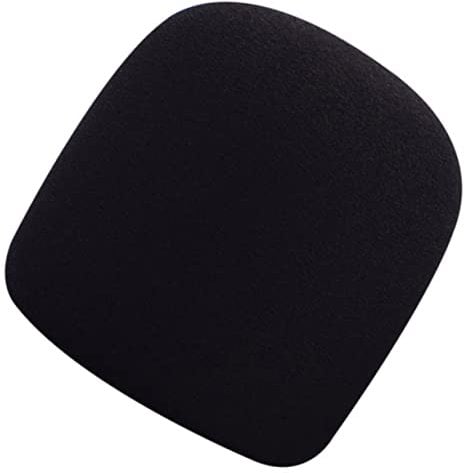 TOYANDONA Microphone Covers Compatible Sponge Microphone Screen Ktv Supply Karaoke Mic Cover Easy off Design