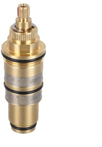 Oniissy Thermostatic Bath Mixer Tap Shower Valve Handle Spare Repair Kit, Thermostatic Cartridge Temperature Control Valve Shower Bar Mixing