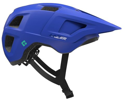 LAZER Lupo KinetiCore Mountainbike-Helm, verstellbar von 54-61 cm, Dunkelblau matt, One Size