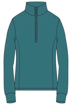 CMP Woman Sweat Teal - 48