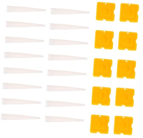 Gadpiparty Lot de 36 Buses de Calfeutrage pour Mastic Dissolvant de Colle Buses de Finition pour Cuisine Et Salle de Bain