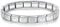 M&S Starter Bracelet Bangle Gold Rose Silver Stainless Steel 9mm Italian Link Charm Compatible With Nomination Bracelet (Butterfly Bracelet)
