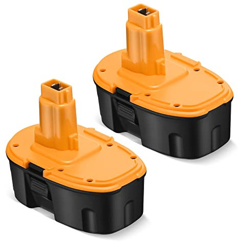 UTRBATT 4600mAh DC9096 Replacement Battery for Dewalt 18V XRP Battery Compatible with Dewalt 18V Cordless Power Tools DC9096 DC9099 DC9098 DW9099 DW9098, 2Pack