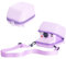 CAIYOULE Protective Camera Case for Polaroid Now 3rd, Now, Now+ Gen 2, Flip, OneStep, OneStep+, Onestep 2 Instant Film Camera, Hard Shell Camera Sling Bag with Adjustable Strap, Purple (No Camera)