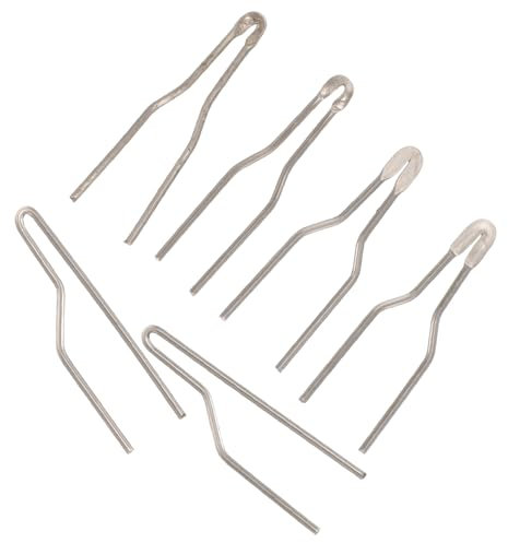 CIMAXIC 6 Stück Pyrograph-stiftspitze Nachfüllung Fackel Verbrennung Bahnhof Die Stippling-kit Maschine Schlag Das Brennen Draht Lötstift Stift Erhitzen Insgesamt Nickel-chrom