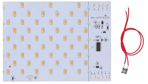 Flexible LED Panel, 51 Beads, Simulation Candle Lamp for Solar Panel, 5-6V, 3.7V Lithium Battery, for Solar Torch Lamp with 3 Levels Light Mode
