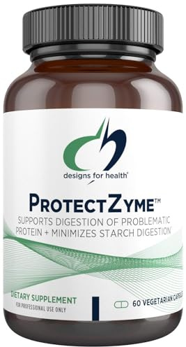 Designs for Health Carb-Lipo Control, ProtectZyme, 60 Capsules, 30 Servings