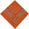 Bandana Halstuch Bikertuch Nickituch Kopftuch Baumwolle Mundschutz Piratentuch Orange