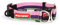 EzyDog Double Up Halsband, Kaugummi, Medium (29cm-40cm)