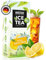 INSTICK Zuckerfreies Instant-Getränk (Eistee Zitrone) - 1 Packung für 12 x 1,5-2,5 L- Veganes Getränkepulver Kalorienarm & Vitamin C - Instant-Pulver
