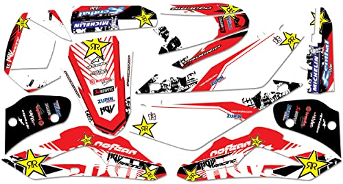 race-styles Aufkleber kompatibel mit Husqvarna SM 125 2006-2010 Dekor | Decals Aufkleber Graphics