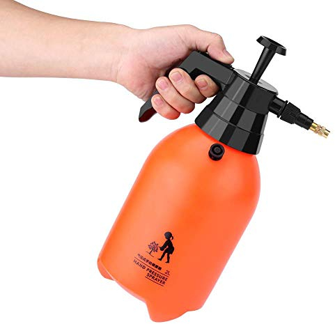 Wakects - Pulverizador a presión, 2 l/3 l, pulverizador a presión portátil, indicador de nivel para riego de plantas de jardín