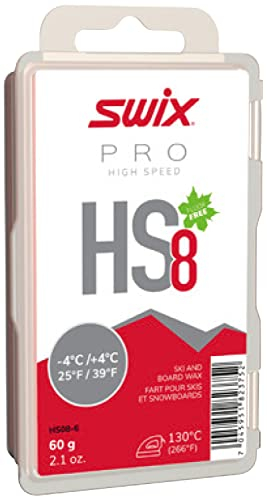 Swix HS08-6 Wachs, rot-pink, 60g