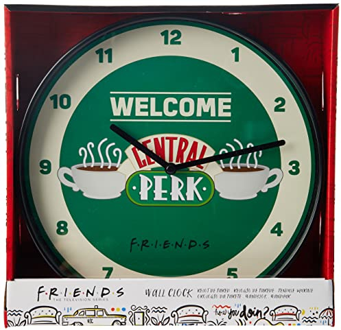 FRIENDS Reloj de Pared, Multi, 40x40