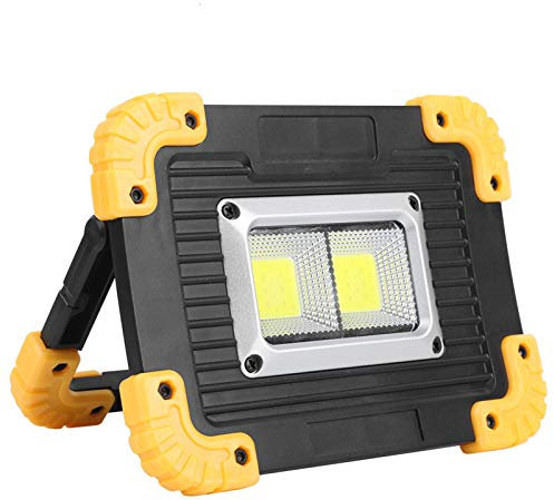 Luz Fuerte Luz de Trabajo de Alta Potencia Portátil IP44 LED Proyector de Carga USB 110 Grados Ángulo de Haz COB Mantenimiento de Trabajo para Taller Lámpara de Garaje