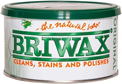 Briwax (Rustic Pine) Furniture Wax Polish, Cleans, Stains, and Polishes New Version