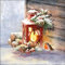 Servietten Weihnachten | 20 Stück | 3-lagig | 33x33cm | Bunt | Papiertischdeko