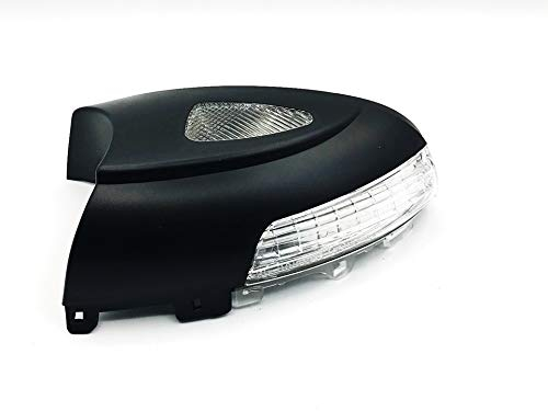 HZ-DESIGN LED Spiegelblinker Aussenspiegel Blinker rechts mit Umfeldbeleuchtung kompatibel mit Alhambra ab 06/2010 Sharan ab 05/2010 Tiguan 09/2008-07/2018