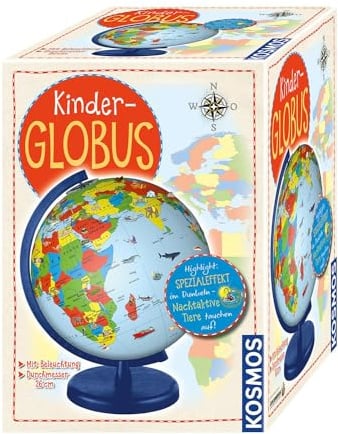 Kinder-Globus: Spezialeffekt im Dunkeln